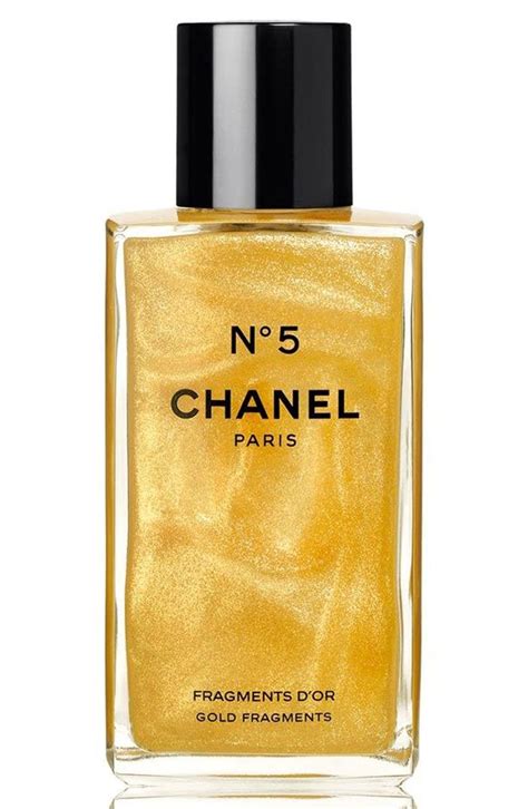 chanel no 5 gold body shimmer